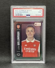 Leah Williamson 2022/23 Topps Merlin ‘98 Rainbow /5 PSA 9 Arsenal