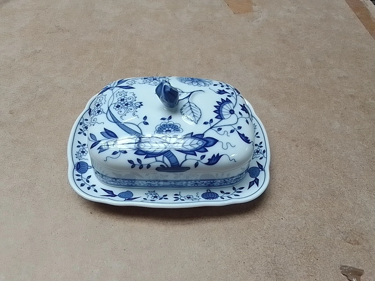 Butterdose Zwiebelmuster online kaufen