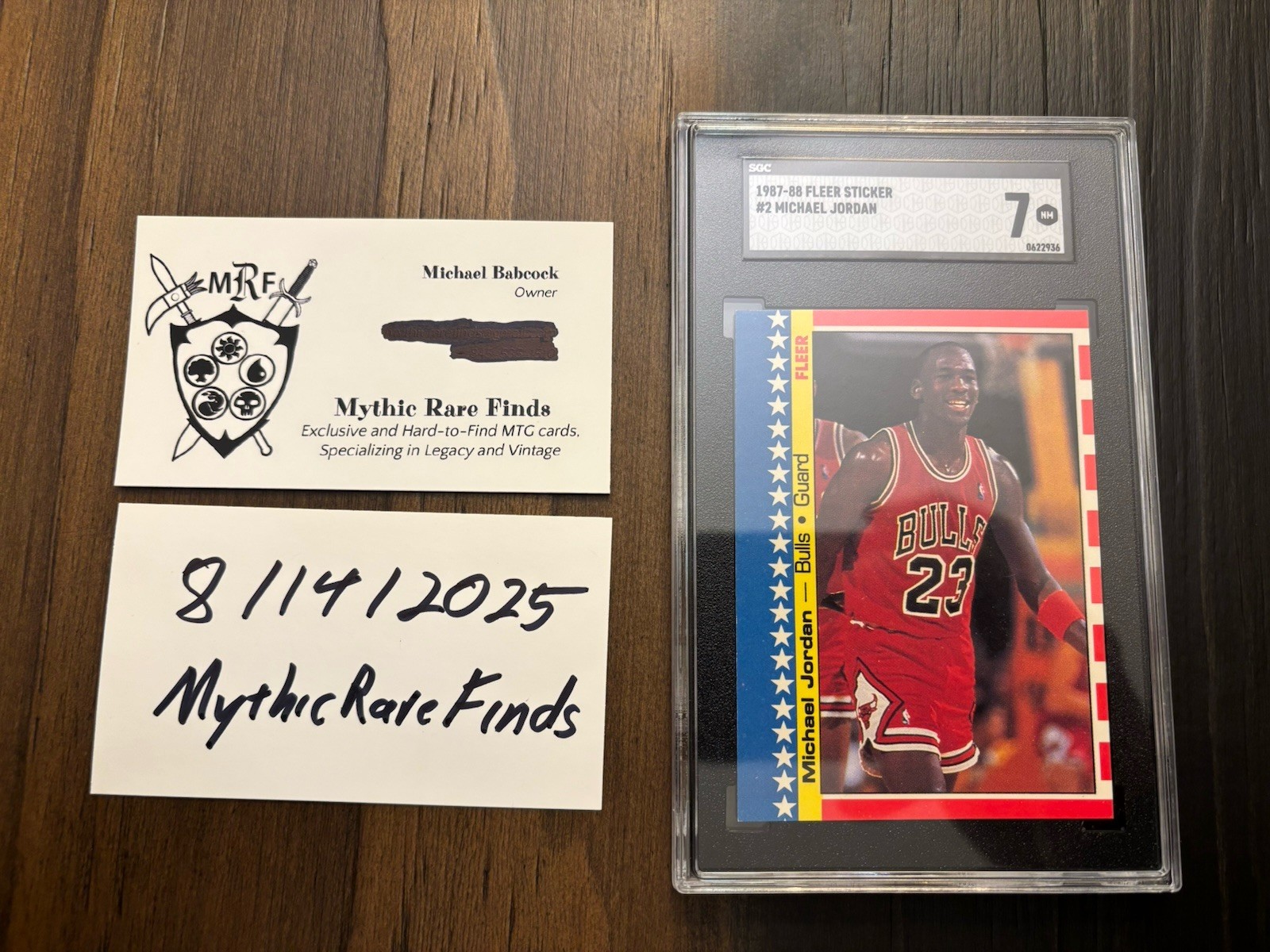 Michael Jordan 1987 Fleer Sticker #2 Base Price Guide - Sports