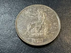 + 1877-P Silver TRADE DOLLAR. Beautiful Luster. Just a hint of wear.
