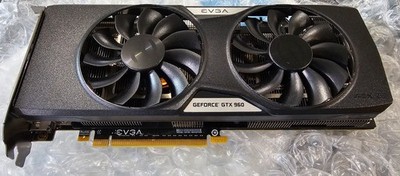 EVGA NVIDIA GeForce GTX 960 2GB GDDR5 Graphics Card (02GP42966KR)
