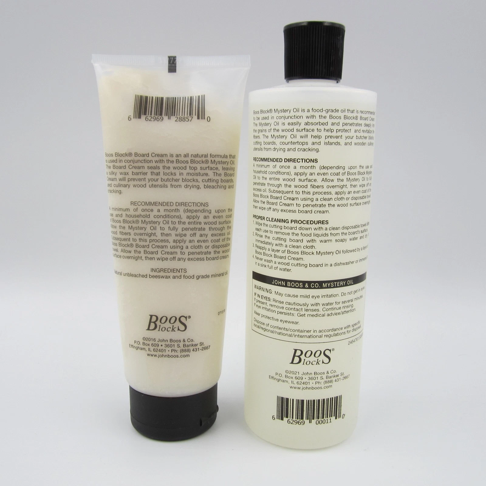 John Boos Butcher Block Care Kit - Thumbnail 3
