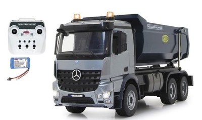 JAMARA - remote controlled dump truck - Mercedes Arocs - 1/20 - JAM406301