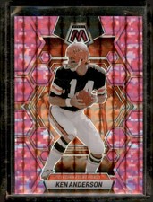2023 Panini Mosaic #44 Ken Anderson Camo Pink Mosaic