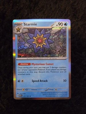 Starmie 121/165 Sv: Scarlet & Violet 151 Reverse Holo