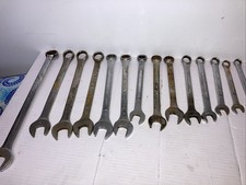 Lot Of 15 Vintage Assorted Frank Warren Craftsman Sk Wrenches Bonney Others