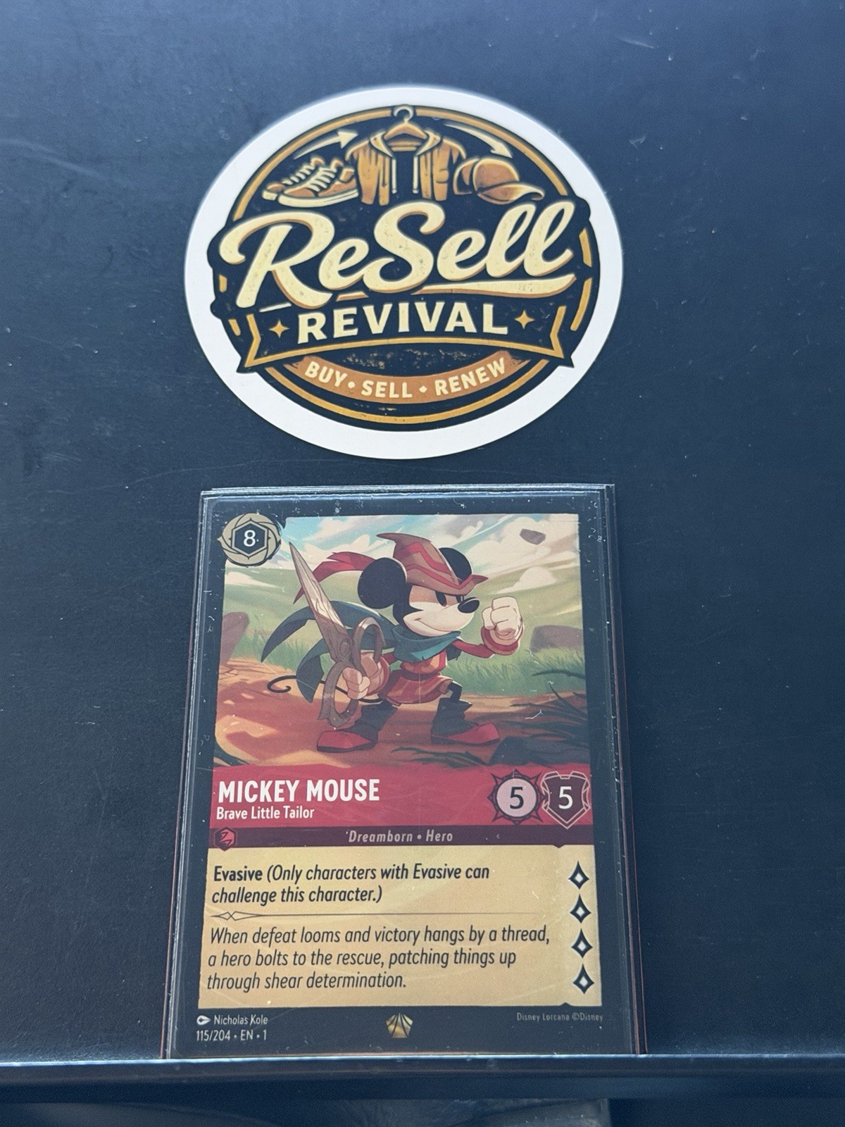 Mickey Mouse - Brave Little Tailor The First Chapter #115/204, Legendary