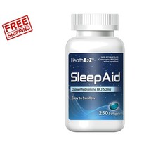 Effective 50mg Sleep Aid Softgels 250 Count for Deep Restorative Sleep