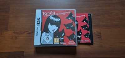 Emily The Strange Strangerous (Nintendo DS) Vollständig CIB Original Deutsch Top