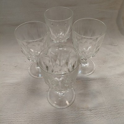 Arcoroc 3881 Artic Wine Goblets 8 oz Set of 4