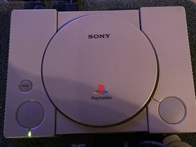 Sony PS 1 Original Console Bundle with Game Included - Tested & Working!!