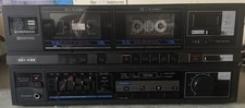 VERY RARE PIONEER DC-221Z VINTAGE STEREO AMPLIFIER  Dual Cesette Deck Monoblock