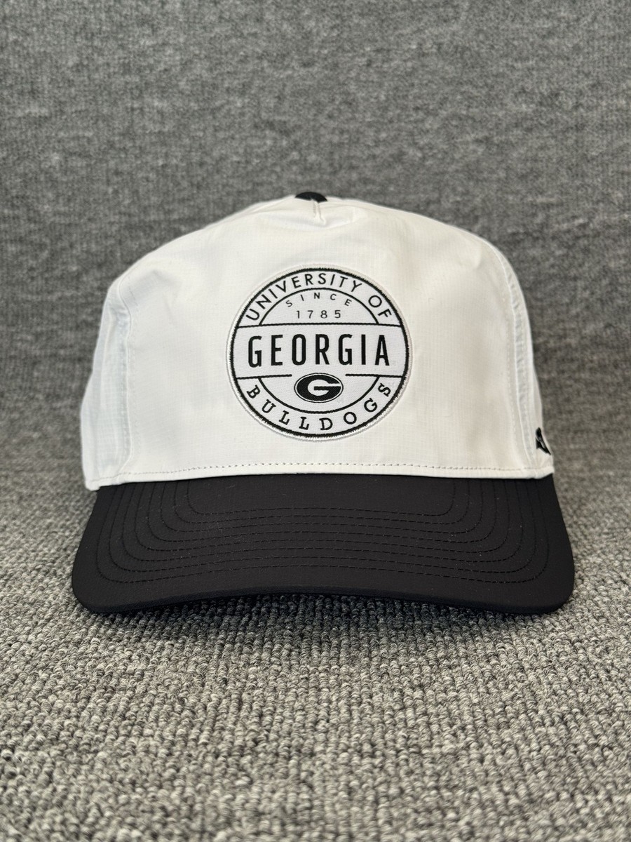 '47 Brand Georgia Bulldogs NCAA Snapback Hat White Black Cap