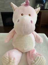 Kellytoy Large Pink Unicorn Plush Sparkly Stuffed Animal Toy 2O  Rattle E7