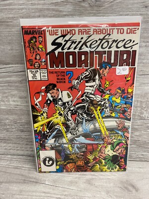Marvel Comics Strikeforce: Morituri #10 Copper Age September 1987 Comic Book
