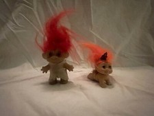 Lot of 2 Russ Indian Native American Trolls Baby