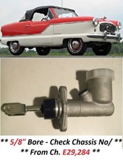 AUSTIN NASH Metropolitan BRAKE MASTER CYLINDER (5/8") (1956- 61) (**See Ch No**)