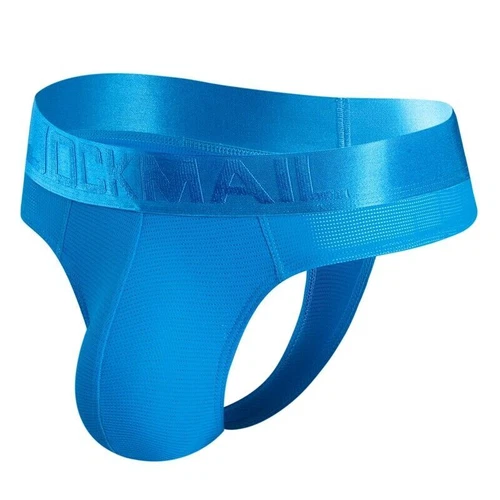 JOCKMAIL Men Ultra Soft T-Back Sexy Mesh Underwear Comfortable Pouch Jock Strap - Bild 12 von 24