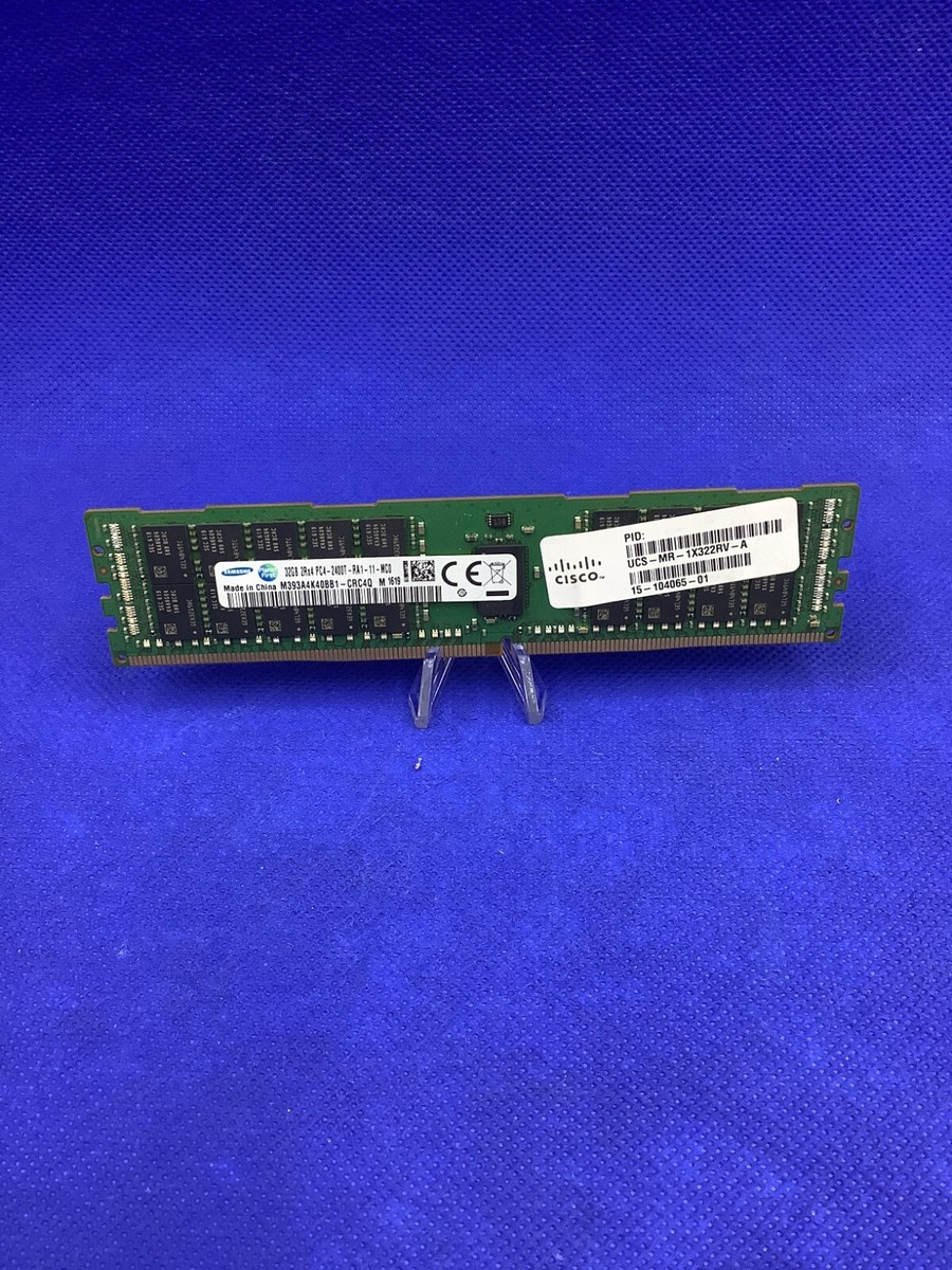UCS-MR-1X322RV-A CISCO 32GB (1X32GB) 2RX4 PC4-2400T MEMORY 15