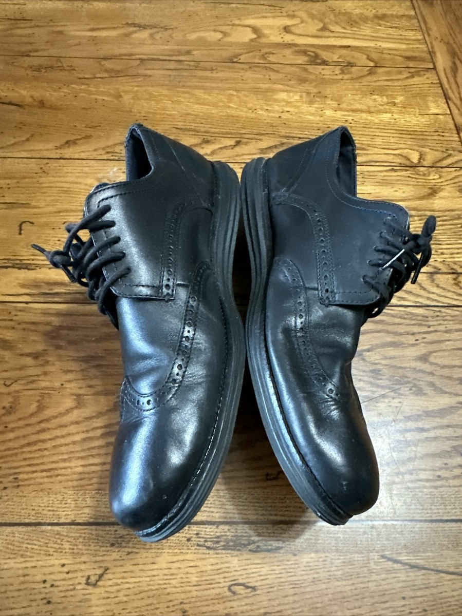 Cole Haan Original Grand Wingtip Black Oxford Shoes Style  display picture 2