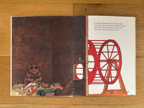 Hamster's Journey by Luis Murschetz 1st UK Edition 1976 Scarce Vintage Hardcover - Picture 4 of 10