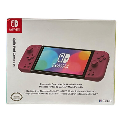 Hori Split Pad Compact Kabelloser Controller für Nintendo Switch - Apricot Red