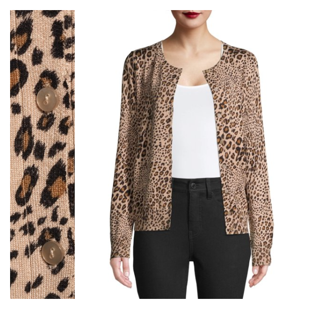 Time and Tru S 4 Leopard Print Everyday 