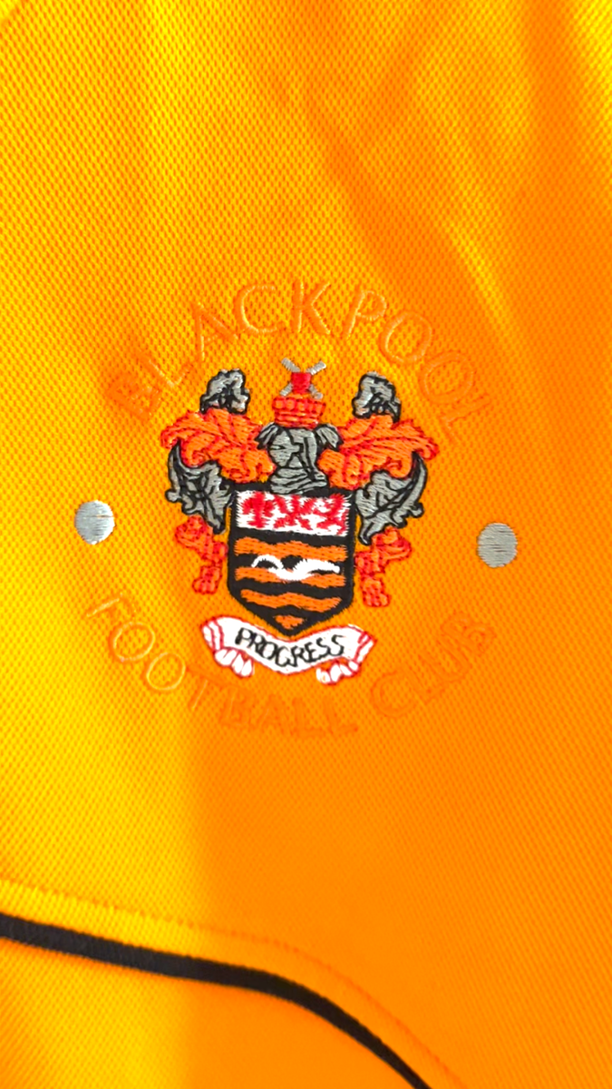 Maillots de football Blackpool | MatchWornShirt