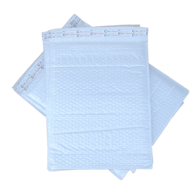 300 Pcs #5 Bubble Padded Mailers 10.5x16 Inch - Self Sealing Shipping Envelopes | AirnDefense Poly Mailers