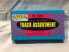Vintage Atlas HO Track Assortment - 12 small pcs - No. 47 - Brass - Made in USA
