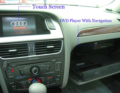 Audi A4 B8 A5 Q5 Multimedia Interface MMI Navigation GPS DVD MP3 USB SD 3D DVB-T