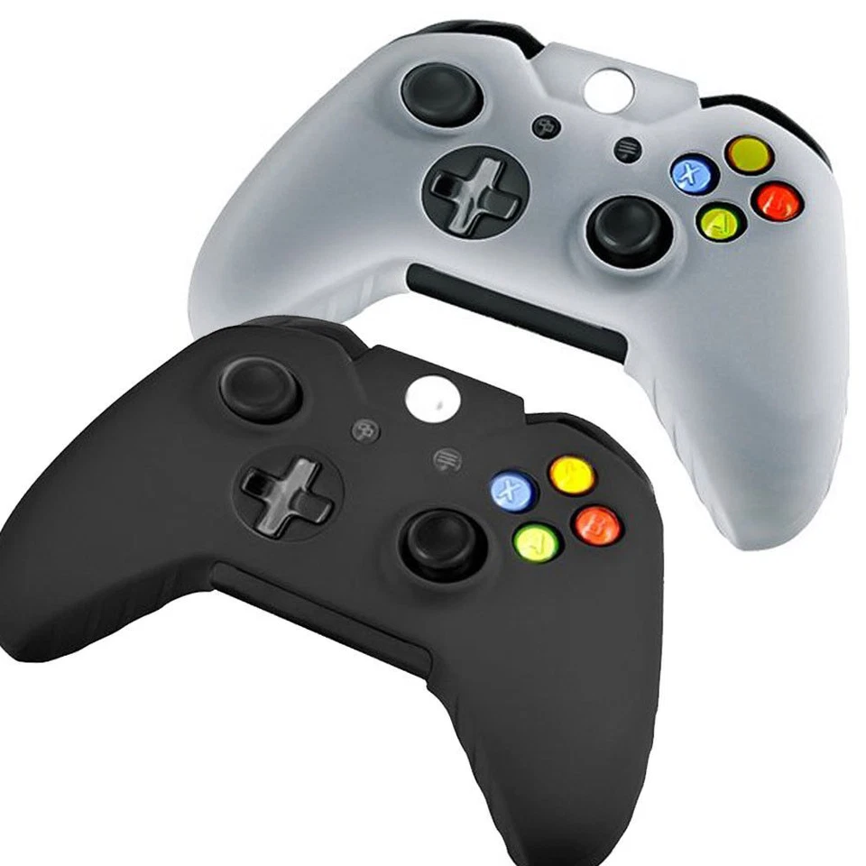 Silicone Rubber Skin Case Gel Protective Cover For Xbox One Wireless Controller - Image 2 of 3