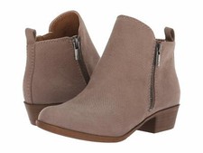 Lucky Brand Kids Girl's Basel Taupe Emboss 3M