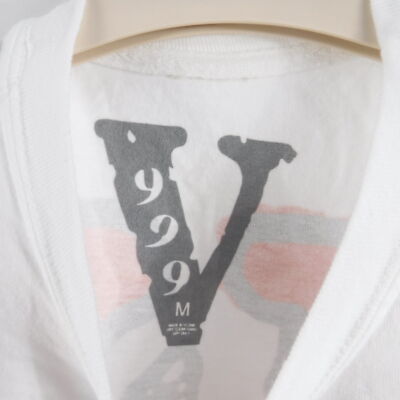 Juice WRLD X VLONE Butterfly Tee White Size Medium TS-JW3104