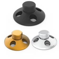 Aluminum Metal Vinyl Record Weight Stabilizer Disc Balanced Clamp for Turntable