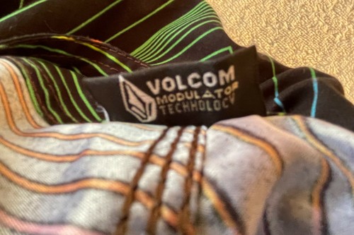 volcom modulator tech men’s multi-color board shorts 38 pocket - Picture 7 of 7