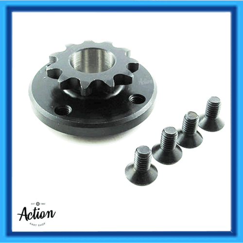 GO KART 10 TOOTH ENGINE SPROCKET X30 KF2 KA100 SEC ITALSPORT ECONO NON OEM NEW - Picture 1 of 10