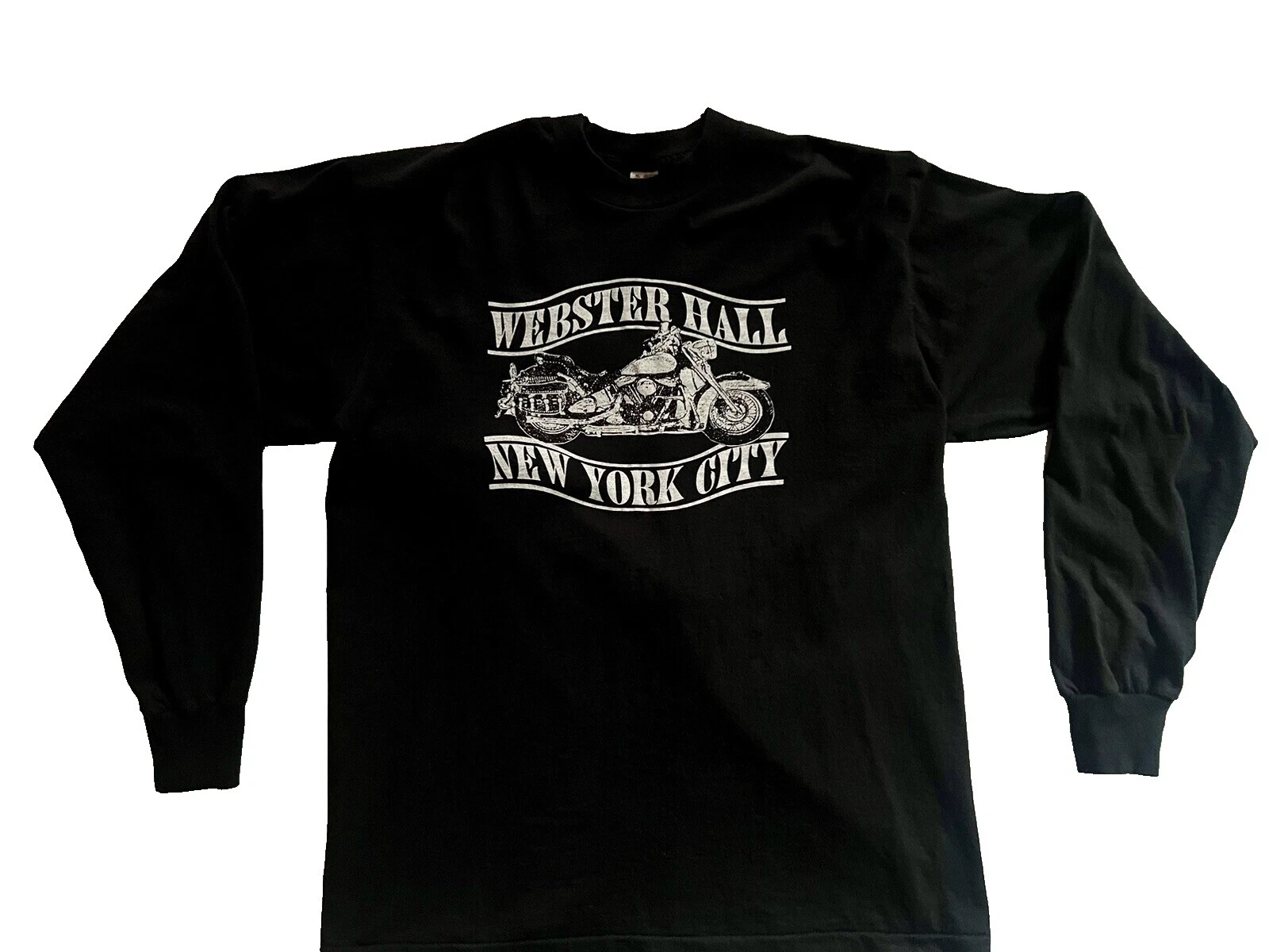 Fruit of the Loom Poliéster Negro Vintage Camisetas para Hombres