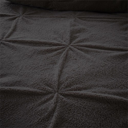 TEDDY BEAR Fleece WARM Bedding Quilted DUVET COVER SET Single Double King Size - Picture 48 of 108