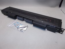 NEW TELECT 009-0113-1007 FRONT ACCESS FUSE PANEL DUAL 10/10 -48V 23"