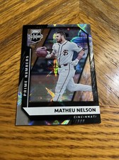 MATHEU NELSON 2021 Panini Elite Extra Edition PRIME NUMBERS B #35 47/71 Reds