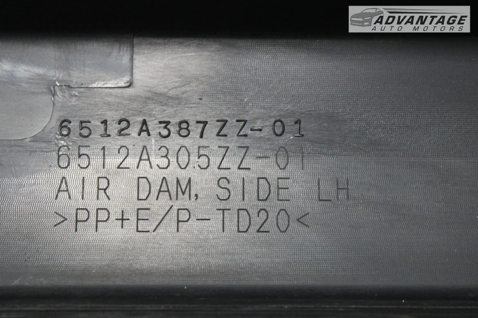 2011-2023 MITSUBISHI OUTLANDER SPORT LEFT SIDE SKIRT ROCKER MOLDING PANEL OEM - Image 4 of 4