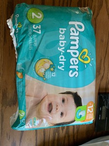 sesame street pampers baby dry