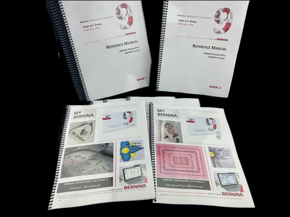 Bernina Embroidery Software 9 (2024 Edition) Manual & Mastery Bundle: 8 Books - Image 2 of 4