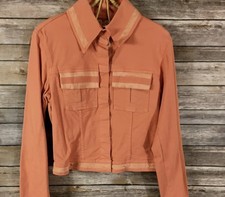* Marina Babini Ipeach Designer Jacket $425 42/6 R559
