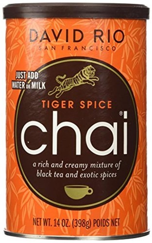David Rio Tiger Spice Chai, 14oz. - 2 canisters  Assorted Si
