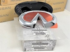 62866-6hh0a Genuine Infiniti Front Grille Emblem With Bracket 2018-2022 Q50 Oem