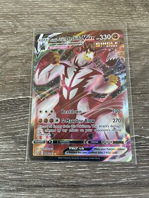 Pokemon -Single Strike Urshifu V Max Full Art 86/163 - Battle