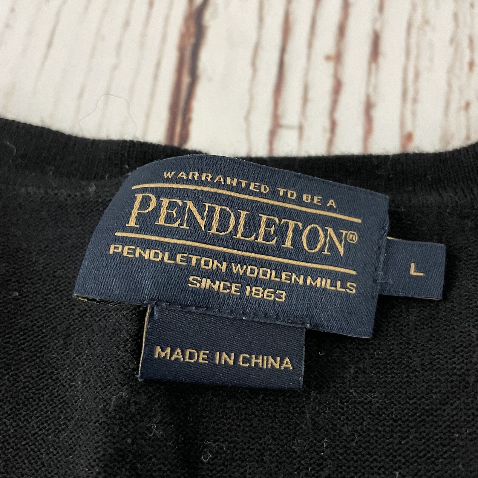 Pendleton Long Sleeve Silk Nylon Pullover Top Wom… - image 2