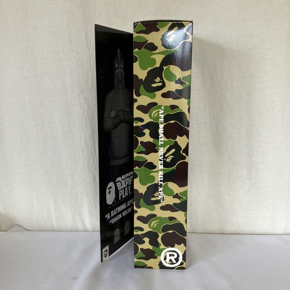 A Bathing Ape Shark Seijin Figure eBay